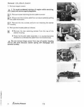 1988 "CC" Colt / Junior thru 8 Models Service Repair Manual, P/N 507659, Page 271