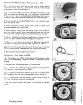 1988 "CC" Colt / Junior thru 8 Models Service Repair Manual, P/N 507659, Page 272