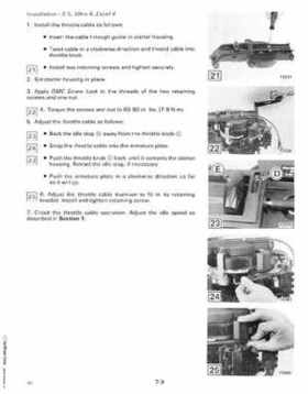1988 "CC" Colt / Junior thru 8 Models Service Repair Manual, P/N 507659, Page 275