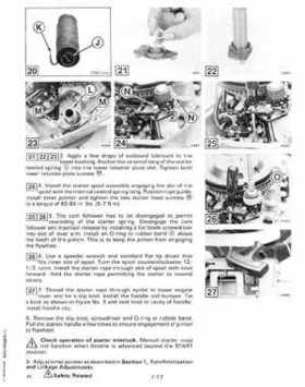 1988 "CC" Colt / Junior thru 8 Models Service Repair Manual, P/N 507659, Page 283