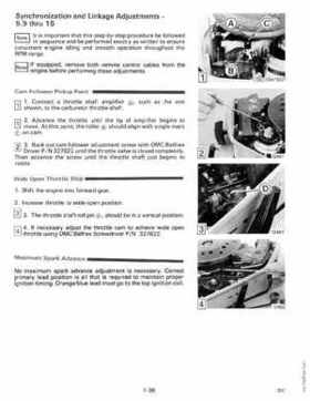 1989 Johnson Evinrude "CE" 9.9 thru 30 Service Repair Manual, P/N 507754, Page 45