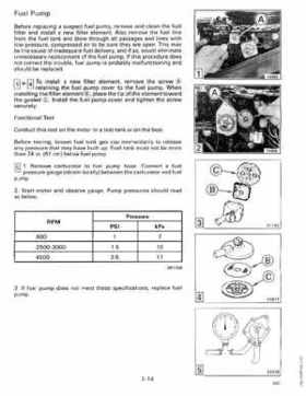 1989 Johnson Evinrude "CE" 9.9 thru 30 Service Repair Manual, P/N 507754, Page 70