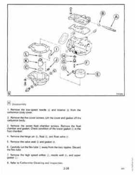 1989 Johnson Evinrude "CE" 9.9 thru 30 Service Repair Manual, P/N 507754, Page 84
