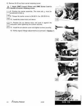 1989 Johnson Evinrude "CE" 9.9 thru 30 Service Repair Manual, P/N 507754, Page 87