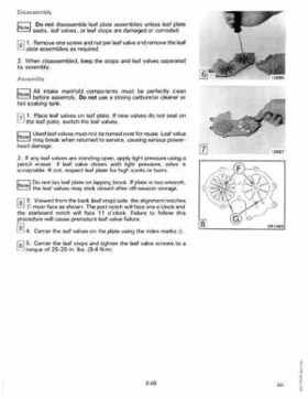 1989 Johnson Evinrude "CE" 9.9 thru 30 Service Repair Manual, P/N 507754, Page 96