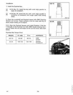 1989 Johnson Evinrude "CE" 9.9 thru 30 Service Repair Manual, P/N 507754, Page 107