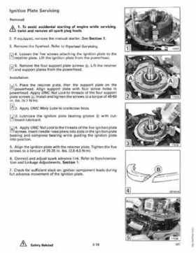 1989 Johnson Evinrude "CE" 9.9 thru 30 Service Repair Manual, P/N 507754, Page 116