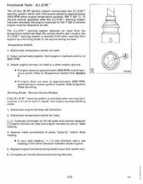 1989 Johnson Evinrude "CE" 9.9 thru 30 Service Repair Manual, P/N 507754, Page 120