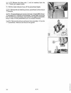 1989 Johnson Evinrude "CE" 9.9 thru 30 Service Repair Manual, P/N 507754, Page 138