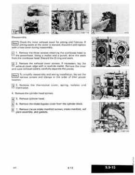 1989 Johnson Evinrude "CE" 9.9 thru 30 Service Repair Manual, P/N 507754, Page 140