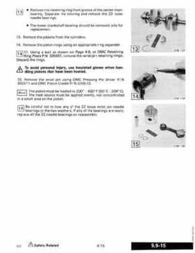 1989 Johnson Evinrude "CE" 9.9 thru 30 Service Repair Manual, P/N 507754, Page 142