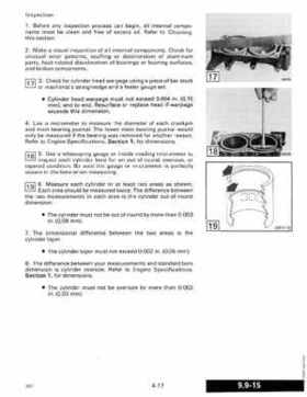 1989 Johnson Evinrude "CE" 9.9 thru 30 Service Repair Manual, P/N 507754, Page 144