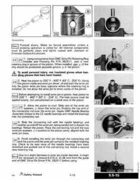 1989 Johnson Evinrude "CE" 9.9 thru 30 Service Repair Manual, P/N 507754, Page 146