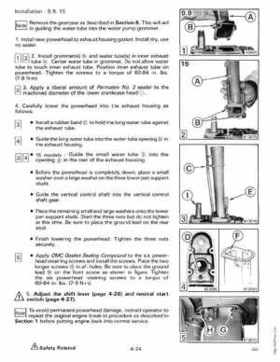 1989 Johnson Evinrude "CE" 9.9 thru 30 Service Repair Manual, P/N 507754, Page 151