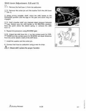1989 Johnson Evinrude "CE" 9.9 thru 30 Service Repair Manual, P/N 507754, Page 153