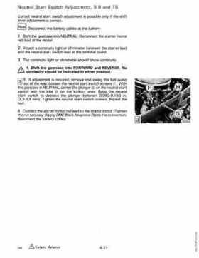 1989 Johnson Evinrude "CE" 9.9 thru 30 Service Repair Manual, P/N 507754, Page 154
