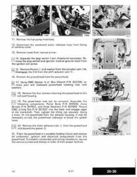 1989 Johnson Evinrude "CE" 9.9 thru 30 Service Repair Manual, P/N 507754, Page 164