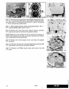 1989 Johnson Evinrude "CE" 9.9 thru 30 Service Repair Manual, P/N 507754, Page 166