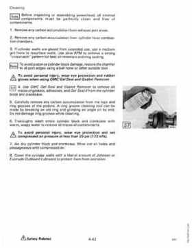 1989 Johnson Evinrude "CE" 9.9 thru 30 Service Repair Manual, P/N 507754, Page 169