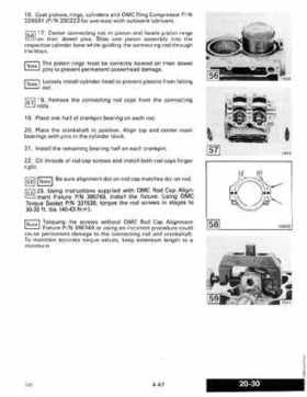 1989 Johnson Evinrude "CE" 9.9 thru 30 Service Repair Manual, P/N 507754, Page 174