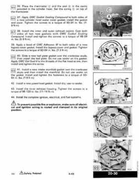 1989 Johnson Evinrude "CE" 9.9 thru 30 Service Repair Manual, P/N 507754, Page 176