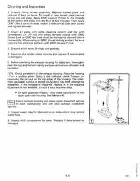 1989 Johnson Evinrude "CE" 9.9 thru 30 Service Repair Manual, P/N 507754, Page 190