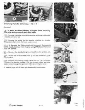 1989 Johnson Evinrude "CE" 9.9 thru 30 Service Repair Manual, P/N 507754, Page 198