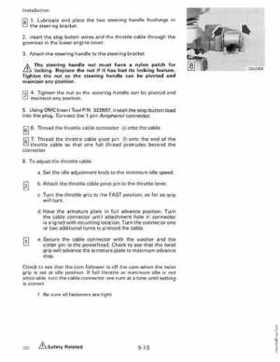 1989 Johnson Evinrude "CE" 9.9 thru 30 Service Repair Manual, P/N 507754, Page 199