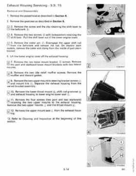 1989 Johnson Evinrude "CE" 9.9 thru 30 Service Repair Manual, P/N 507754, Page 200
