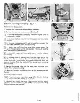 1989 Johnson Evinrude "CE" 9.9 thru 30 Service Repair Manual, P/N 507754, Page 206