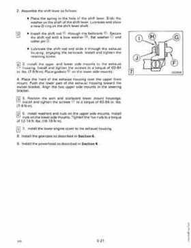 1989 Johnson Evinrude "CE" 9.9 thru 30 Service Repair Manual, P/N 507754, Page 207