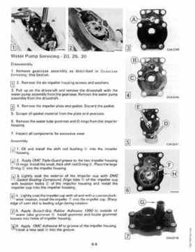 1989 Johnson Evinrude "CE" 9.9 thru 30 Service Repair Manual, P/N 507754, Page 224