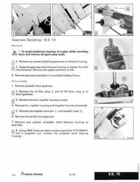 1989 Johnson Evinrude "CE" 9.9 thru 30 Service Repair Manual, P/N 507754, Page 229