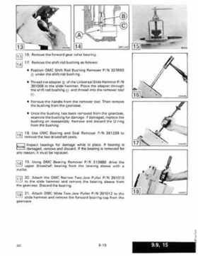 1989 Johnson Evinrude "CE" 9.9 thru 30 Service Repair Manual, P/N 507754, Page 231