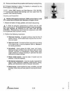 1989 Johnson Evinrude "CE" 9.9 thru 30 Service Repair Manual, P/N 507754, Page 244