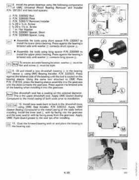 1989 Johnson Evinrude "CE" 9.9 thru 30 Service Repair Manual, P/N 507754, Page 246