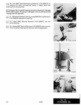 1989 Johnson Evinrude "CE" 9.9 thru 30 Service Repair Manual, P/N 507754, Page 257