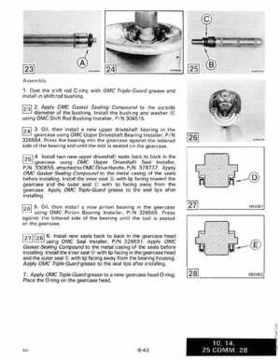 1989 Johnson Evinrude "CE" 9.9 thru 30 Service Repair Manual, P/N 507754, Page 259
