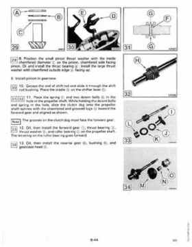 1989 Johnson Evinrude "CE" 9.9 thru 30 Service Repair Manual, P/N 507754, Page 260