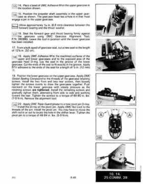 1989 Johnson Evinrude "CE" 9.9 thru 30 Service Repair Manual, P/N 507754, Page 261