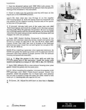 1989 Johnson Evinrude "CE" 9.9 thru 30 Service Repair Manual, P/N 507754, Page 263