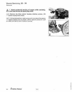1989 Johnson Evinrude "CE" 9.9 thru 30 Service Repair Manual, P/N 507754, Page 271