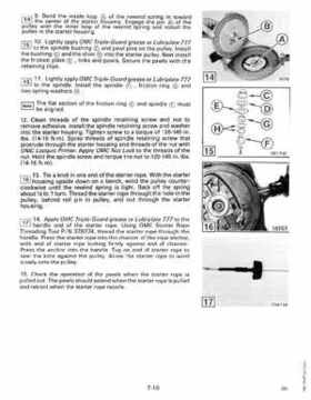 1989 Johnson Evinrude "CE" 9.9 thru 30 Service Repair Manual, P/N 507754, Page 274