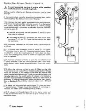 1989 Johnson Evinrude "CE" 9.9 thru 30 Service Repair Manual, P/N 507754, Page 283