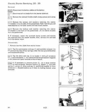 1989 Johnson Evinrude "CE" 9.9 thru 30 Service Repair Manual, P/N 507754, Page 296