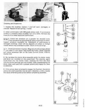 1989 Johnson Evinrude "CE" 9.9 thru 30 Service Repair Manual, P/N 507754, Page 297