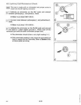 1989 Johnson Evinrude "CE" 9.9 thru 30 Service Repair Manual, P/N 507754, Page 304