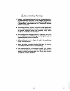 1989 Johnson Evinrude "CE" 9.9 thru 30 Service Repair Manual, P/N 507754, Page 306