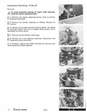 1989 Johnson Evinrude "CE" Colt/Junior thru 8 Service Repair Manual, P/N 507753, Page 95