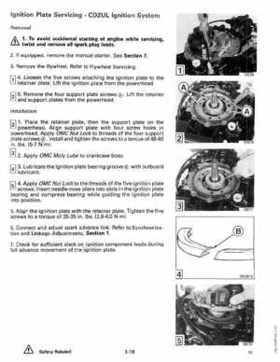 1989 Johnson Evinrude "CE" Colt/Junior thru 8 Service Repair Manual, P/N 507753, Page 117